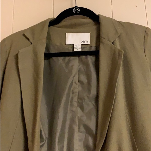 Olive green blazer - Picture 3 of 4